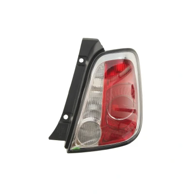Immagine di ALKAR 2212348 Fanale posteriore Dx P21W, R10W, PY21W Alloggiamento con pezzo interno nero senza portalampada FIAT: 500 Hatchback, C Cabrio