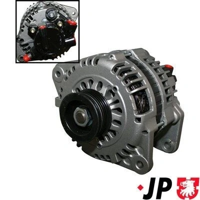 Immagine di JP GROUP 1290101200 Alternatore 14V 100A OPEL: Corsa C Hatchback, Meriva A, Astra G Caravan, HONDA: CIVIC 7 Hatchback