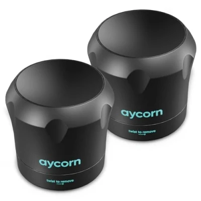 Immagine di Aycorn Chiavi di ricambio (x2) per serrature magnetiche a prova sicurezza bambini e neonati. Protezione contro l&#039;apertura armadi, cassetti porte nero