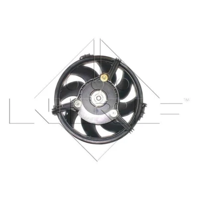 Immagine di NRF 47207 ventola radiatore 280 12 220 con telaio (telaio) AUDI: Allroad C5, A4 B5 Avant, A6 C5 Avant