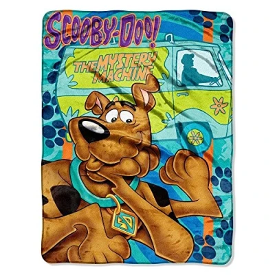 Immagine di Northwest Scooby Doo Micro Raschel Coperta, Poliestere, Multicolore, 46&quot; x 60&quot;