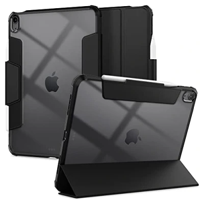 Immagine di Spigen Cover Ultra Hybrid PRO Compatibile con iPad Air 6a Generazione 11 pollici M2 (2024), 5a 10.9 (2022) e 4a (2020) Nero