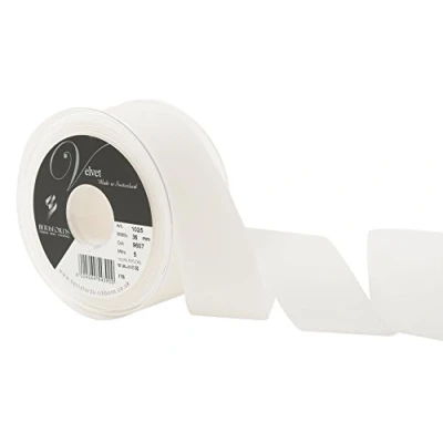 Immagine di Berisfords Nastro in velluto, colore: ecru, 10,2 x 4,5 cm