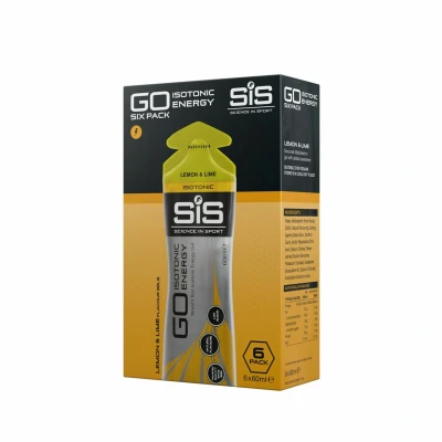 Immagine di Gel energetico Science in Sport Go Isotonic Lemon &amp; Lime 60 ml (x6)
