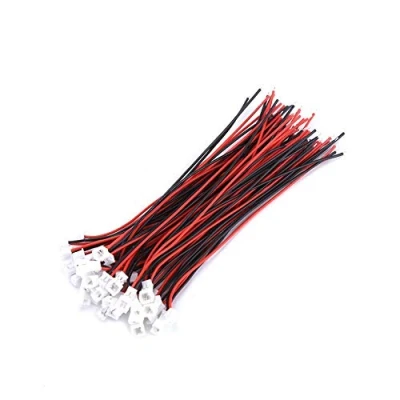 Immagine di MAGT Connettore JST da 1,25 mm con filo, 20 giochi/unità Micro maschio/femmina a 2 pin cavi(2Pin)