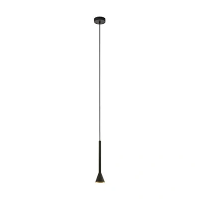 Immagine di Eglo 97604 Lampada a Sospensione GU10, 5 W LED, Nero/Oro