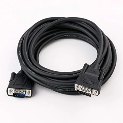 Immagine di DTech cavo seriale DB9 da 5 m maschio a RS232 dritto con dati 9 pin