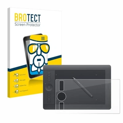 Immagine di brotect Pellicola Protettiva Vetro per Wacom Intuos Pro S PTH 460 Protezione Schermo [Durezza Estrema 9H, Chiaro]