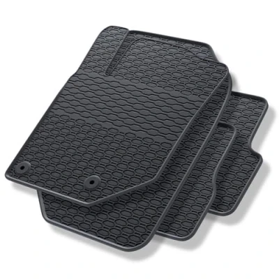 Immagine di Mossa Tappetini auto in gomma compatibili con Opel Mokka B (2019 ) tappeti neri