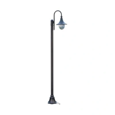 Immagine di Lampione da esterni &#039;Daphne&#039; (Moderno) colore Nero, in Alluminio (1 luce, E27) di Lindby Candelabro, lampada