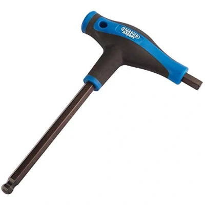 Immagine di Draper Thex/SG/B Expert Soft Grip &quot;T Handle Hexagon and Ball End Key, blu, 10 mm