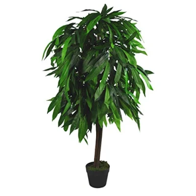Immagine di Leaf Design UK Pianta di mango artificiale, 120 cm