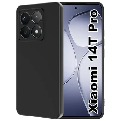 Immagine di FDHYFGDY Cover per Xiaomi 14T Pro Custodia, Custodia Telefono in Silicone Antiurto Trasparente, Protettiva TPU Trasparente