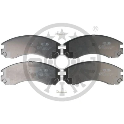 Immagine di OPTIMAL BP 10330 Kit pastiglie freno Assale anteriore con segnalatore acustico usura MITSUBISHI: PAJERO 3, L200 III Pick up, 2