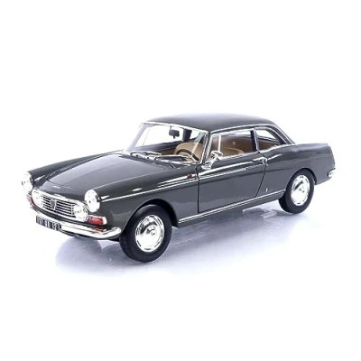 Immagine di Norev NV184834 Peugeot 404 Coupé 1967 Modello da collezione grigio grafite, scala 1:18, multicolore