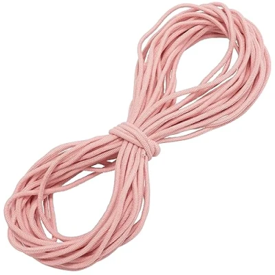 Immagine di AERZETIX C67276 Elastico decorativo rotondo 10 metri diametro 2mm colore rosa cenere