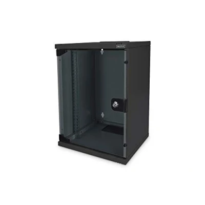 Immagine di Digitus DN 10 09U B Armadio rack da parete 9 U Nero (RAL 9005)