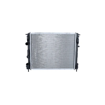 Immagine di NRF 56099 Radiatore motore Alluminio 481 386 17 con parti annesse Alette di raffreddamento saldate RENAULT: Kangoo I Express, CLIO 2,
