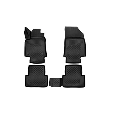 Immagine di Element tappetini in Gomma 3D Premium su Misura Adatti per Citroen C3 Aircross, Mk1 (I), 2018 &gt;, 4 Pezzi.