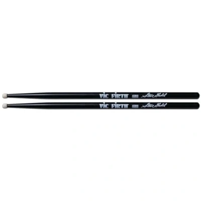 Immagine di Vic Firth Bacchette per Batteria Serie Signature Steve Gadd Punta di Nylon Nere