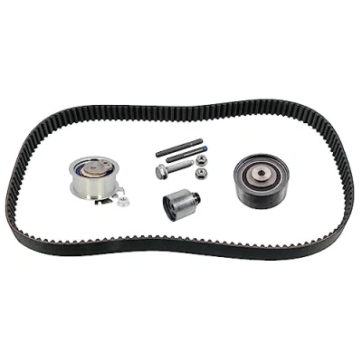 Immagine di FEBI BILSTEIN 24756 Kit cinghia di distribuzione 141 con profilo dente arrotondato AUDI: A3 Sportback, A4 B7 Avant, Hatchback