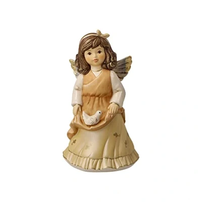 Immagine di Goebel Decorazione natalizia a forma di angelo in porcellana, dimensioni: 14,5 x 8,5 7,5 cm, 41 672 07 1