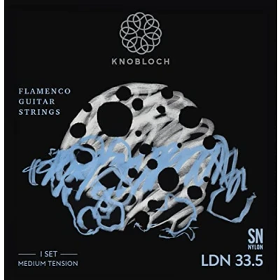 Immagine di KNOBLOCH STRINGS THE ART OF VIBRATION LDN33.5 Luna FLAMENCA Double Silver SN Nylon Medium Tension 33.5