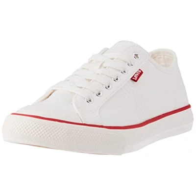 Immagine di Levi&#039;s Hernandez S, Scarpe da ginnastica Donna, Bianco (Regular White), 41 EU