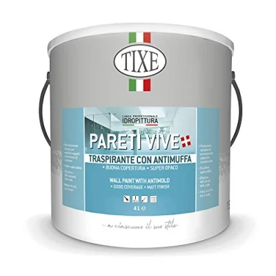 Immagine di TIXE 660.402 PARETI VIVE TRASPIRANTE ANTIMUFFA, BIANCO, 04 LT