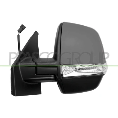 Immagine di Specchio retrovisore esterno Prasco FT9107344 Sx con la prima mano elettrico termico, regolabile dall&#039;interno FIAT: Doblo II Van / Station Wagon