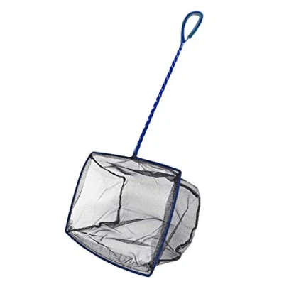 Immagine di Hobby 60723 Catch it Taglia XL Rete da Pesca di Alta qualità per acquari, retino in Nylon Nero antistrappo, XL, 79 g