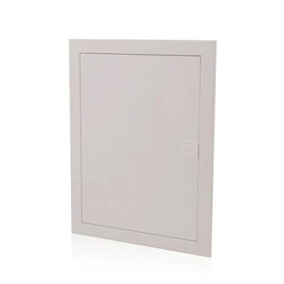 Immagine di Scatola portafusibili da incasso 2 file 24 moduli di distribuzione IP40 Alloggiamento del distributore Porta metallica per l&#039;installazione in ambiente asciutto casa