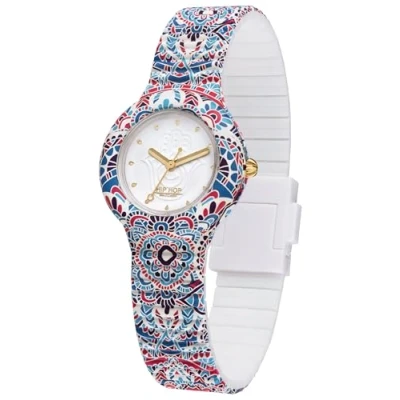 Immagine di Hip Hop Mandala Orologio, Donna, Taglia: One Size, Bianco/blu/rosso