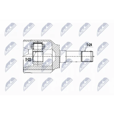 Immagine di NTY NPW FT 072 Kit Giunto Omocinetico Assale anteriore Sx
