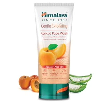 Immagine di Himalaya Gentle Exfoliating Daily Face Wash, with Apricot and Aloe Vera, 150 ml