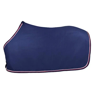 Immagine di PFIFF Pauline 101496 Coperta in pile per cavalli, colore: blu/rosa 155