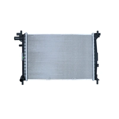 Immagine di NRF EASY FIT 50130 Radiatore motore Alluminio 500 338 16 con parti annesse Alette di raffreddamento saldate FORD: FIESTA 4