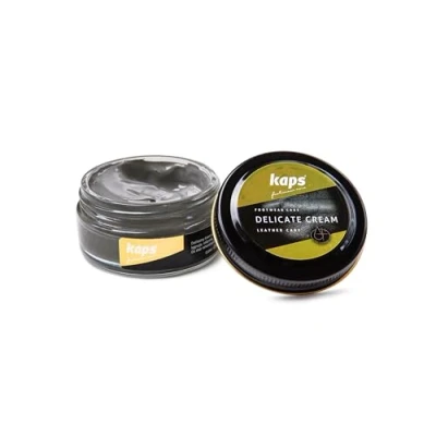 Immagine di Kaps Crema per la Cura delle Scarpe, Intensiva e Nutrimento Pelle, Delicate, 70 Colori (141 Lontra)