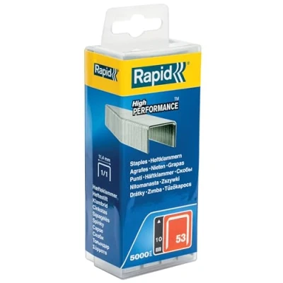 Immagine di Rapid 40303085 No. 53 Graffe a Filo fine 10 mm, Acciaio