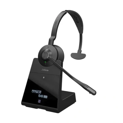 Immagine di Jabra Engage 75 SE Mono Cuffie On Ear Bluetooth, DECT, via cavo Nero Eliminazione del rumore Muto, NFC