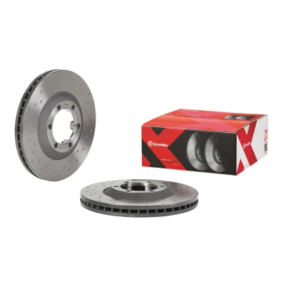 Immagine di BREMBO Disco freno ISUZU: D Max II Pick up, 1 Pickup, 2 27mm 6 perforato/ventilazione interna 09.B267.1X 8973606770,8973606771,8973606772