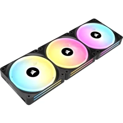 Immagine di CORSAIR ICUE LINK QX120 RGB STARTER KIT