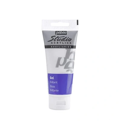 Immagine di Pebeo Studio Colore Acrilico Medio, 100 ml, Gel Trasparente
