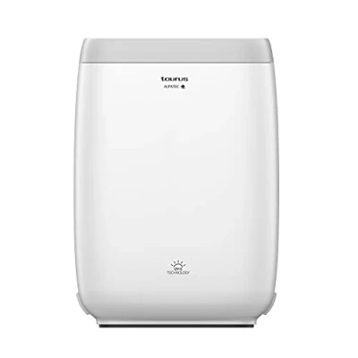 Immagine di Taurus High Landscapes Connect Purificatore d&#039;aria intelligente con connessione WI FI, controllo APP, 35W, 2 lampade UV C, filtro HEPA, CADR 350m3/h, silenzioso, 4 velocità, timer, 80m2