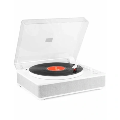 Immagine di platenspeler Bluetooth (in/uit) Fenton RP162W retro met speakers (stereo) en mp3 speler Wit (102.169)
