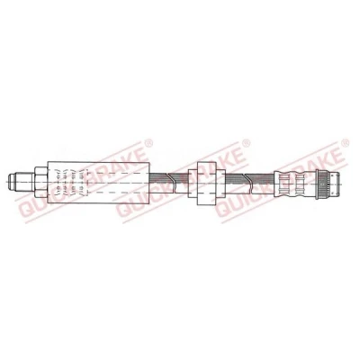 Immagine di QUICK BRAKE 32.950 Tubi Freno 456mm M10x1 con filettatura interna, esterna