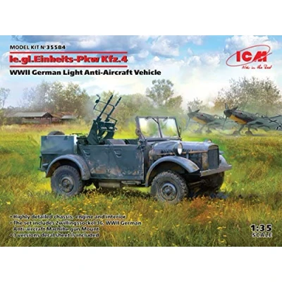 Immagine di ICM Kit per Modelli, Tinta Unita, Colore Nero, ICM35584