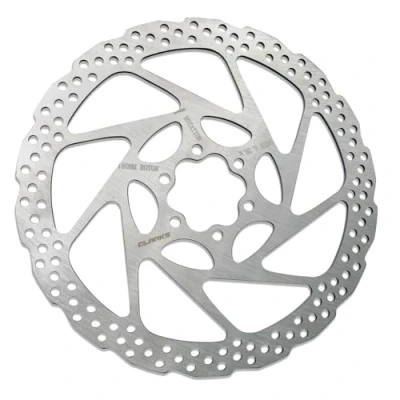 Immagine di Clarks Cycle Systems TL 027 Rotore del freno a disco in acciaio 6 bulloni, argento, 160 mm