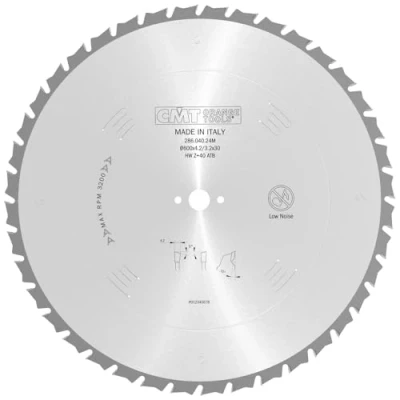 Immagine di CMT 286.040.24M Sierra circular para la construccion 600x4.2/3.2x30 z=40 atb, Nero