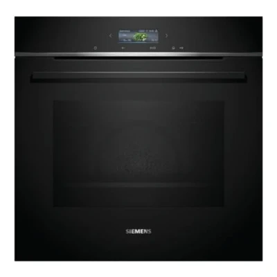 Immagine di Siemens HB734G1B1, iQ700 Forno intelligente da incasso, 60 x cm, Made in Germany, nero, ecoClean &amp; humidClean, autopulente, Air Fry, programmi automatici, touch screen colorato, efficienza